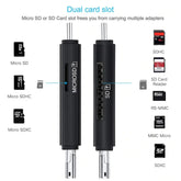 Card Reader 4 σε 1 Micro+2.0 A & Type C & Lightning